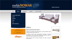 Desktop Screenshot of meble-nowak.com